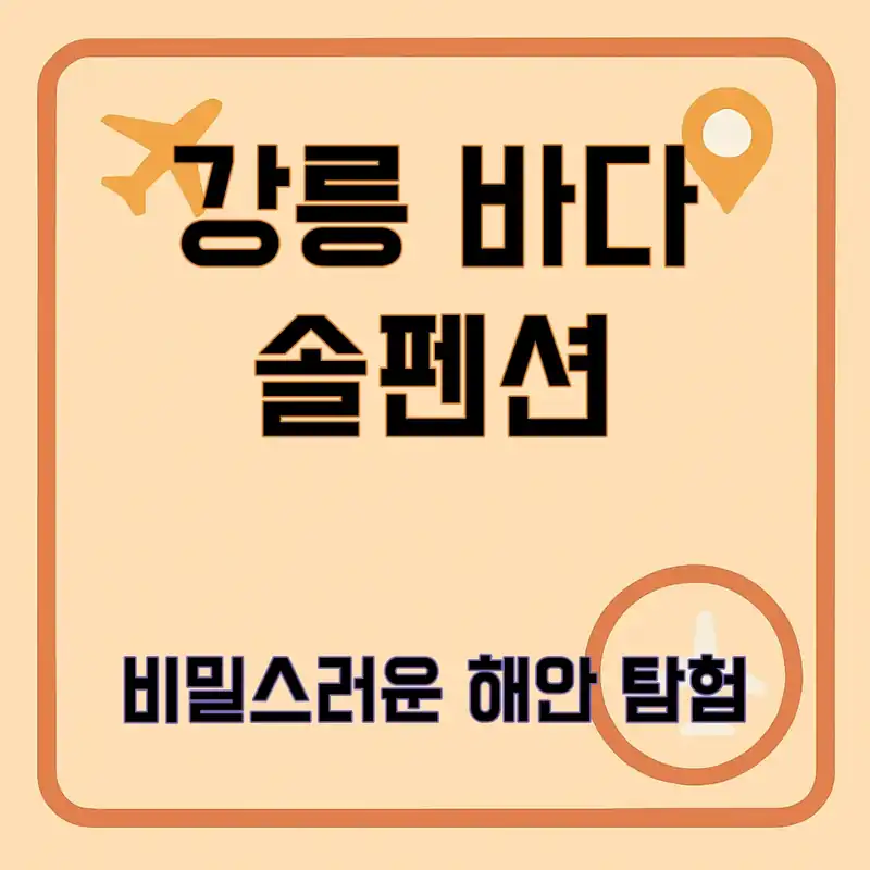 강릉 바다 솔펜션, 숨겨진 비밀을 알아보세요!