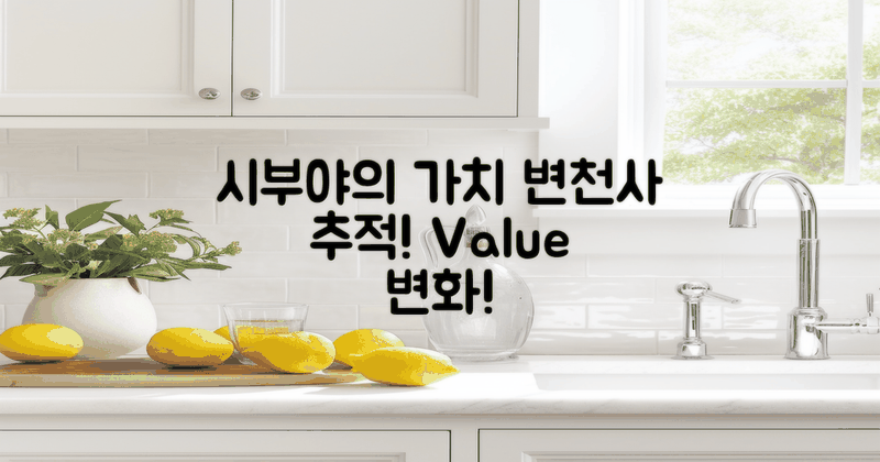 시부야의 가치 변천사 추적