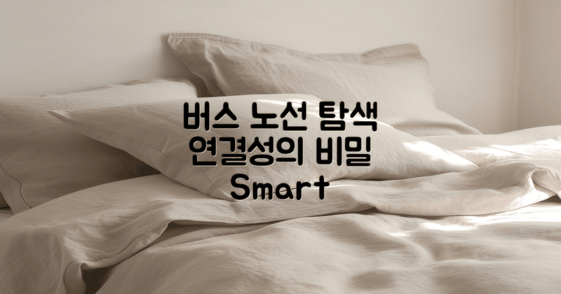 버스 노선과 연결성