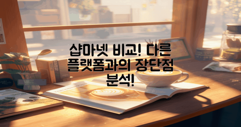 샵마넷 vs 다른 플랫폼