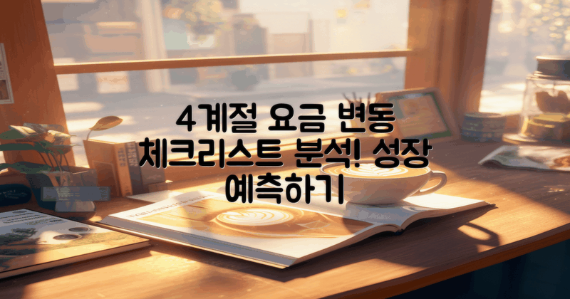4계절 요금 변화 분석