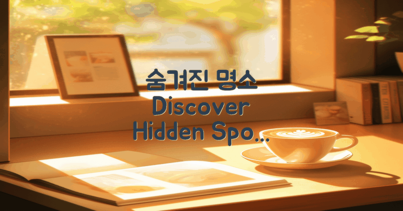 숨겨진 명소를 찾아보세요