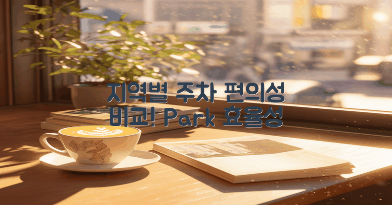 지역별 주차 편의성 비교