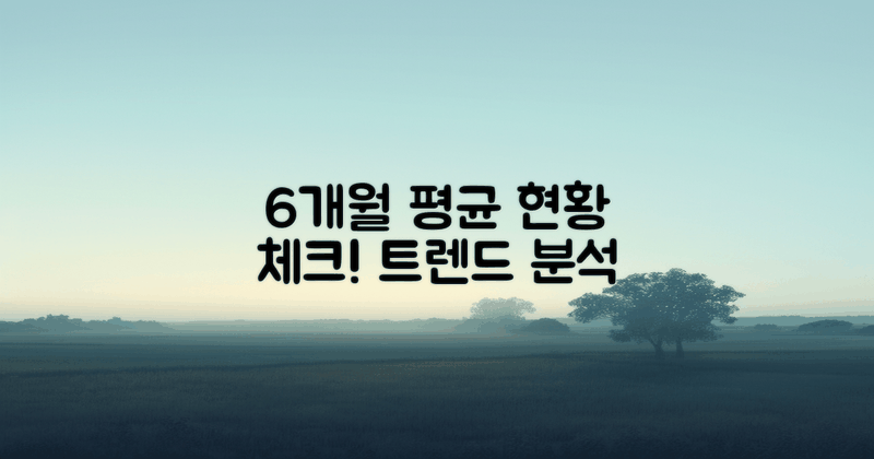 6개월 평균 현황