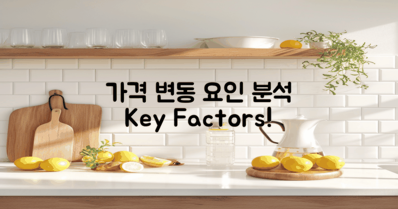 가격 변동 요인 분석